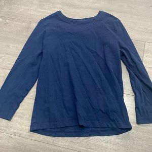 Toddler H&M Basic Navy Long Sleeve T-Shirt